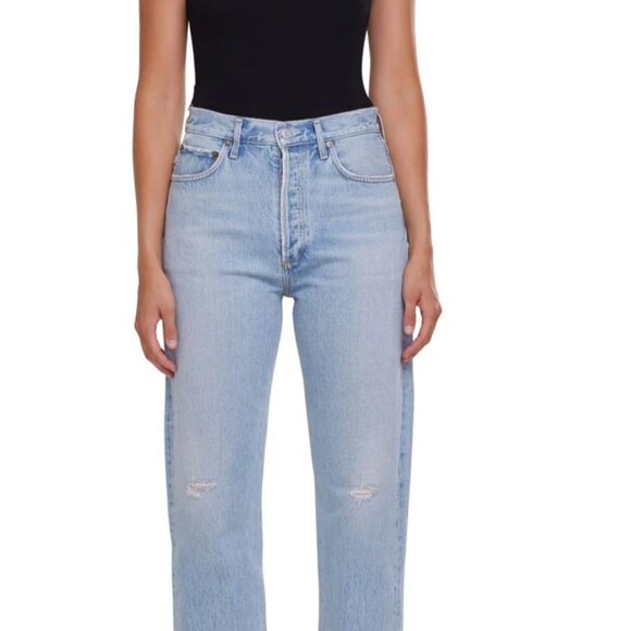 Agolde Denim - Agolde 90's Pinch Waist Jean in Flashback Size 27